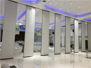 Soundproof Acoustic Partition Wall Thickness 65mm Movable Aluminium Frame