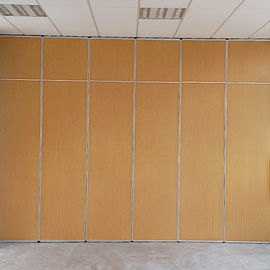 Meeting Room Folding Partition Walls With Pass Through Door Access