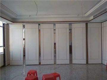 Office Decoration Movable Wood Folding Partition Walls For Multi Function Hall