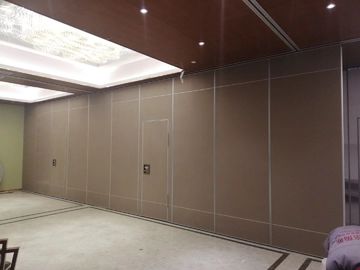 Removable Sliding Door Acoustic Partition Wall Hanging Ceiling Track For Banquet Hall