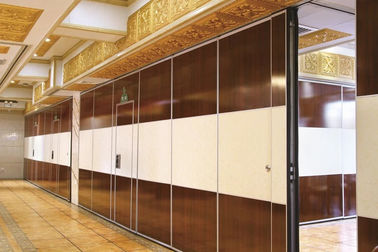 Sound Proof Operable Folding Partition Walls Panel Width 1200 Mm For Banquet Hall