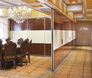 Sound Proof Operable Folding Partition Walls Panel Width 1200 Mm For Banquet Hall