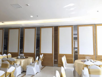 Top Hanging System Acoustic Foldable Partition Wall Anodized Aluminum 6063-T5 Frame