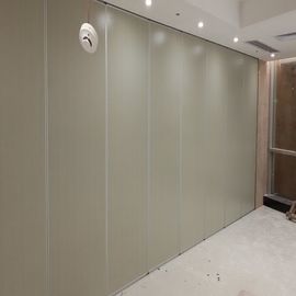 85mm Thickness Folding Partition Walls In School Basement Multipurpose