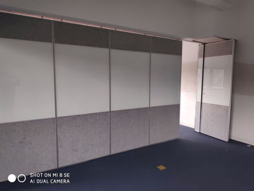 Melamine Finish Movable Operable Sound Proof Partitions For Auditorium / Office