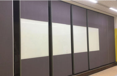 American Wooden Movable Partition System / Operable Soundproof Partition Wall Panels