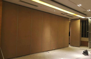 American Wooden Movable Partition System / Operable Soundproof Partition Wall Panels