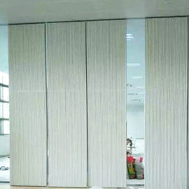 Soundproof Hotel Dinning Hall Movable Panel Operable Wall Partition With Pass Door