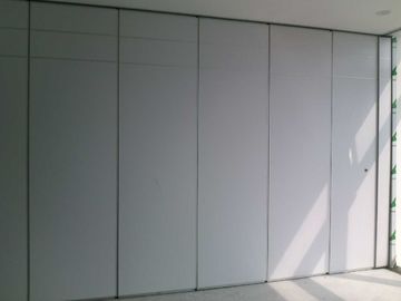 Soundproof Hotel Dinning Hall Movable Panel Operable Wall Partition With Pass Door