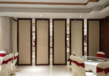 Sound Insulation Sliding Track Aluminium Movable Partition Wall Systems OEM Service