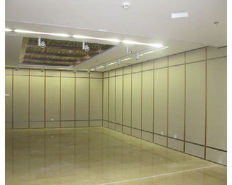 Sound Absorption Operable Acoustic Mobile Partition Wall For Banquet Hall