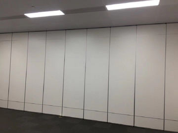 Durable Mobile Partition Wall Panel For Auditorium / Classroom Removable Doors