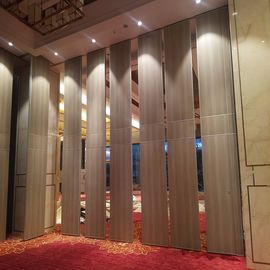 Office Separation Sliding Folding Partition , Soundproof Accordion Movable Partition Wall