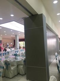 Hotel Folding Partition Wall , Wooden Acoustic Movable Partition