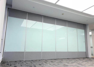 Conference Room Sliding Partition Wall With Aluminum Frame / Acoustic Room Divider