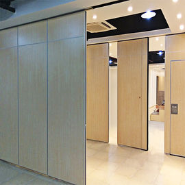 Operable Sound Insulation Collapsible Folding Partition Walls For Training Meeting Room