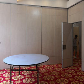 Acoustic Movable Sliding Partition Walls Commercial , Hotel Operable Partition Wall