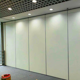 MDF Board Laminated Fireproof Sliding Rotating Movable Partition Wall For Hotel