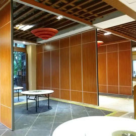 Factory Direct Soundproof Wooden Folding Office Movable Partition Wall For Hotel