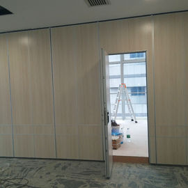 Soundproof Commercial Decorative Foldable Partition Wall / Movable Wall Panels