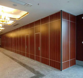 Acoustic Movable Wooden Sliding Partition Walls Easy To Operate