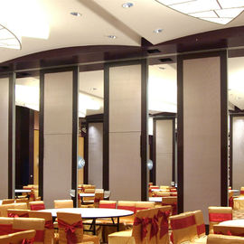 Modern Leather Finish Removable Partition Wall For Office / Banquet Hall