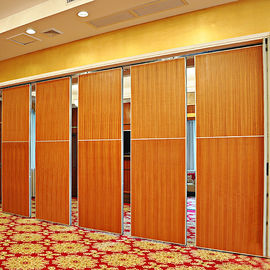 Folding Removable Sound Insulation MDF Partition Wall For Wedding Hall