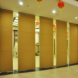 Folding Removable Sound Insulation MDF Partition Wall For Wedding Hall