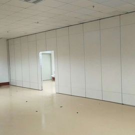 Accordion Office Fabric Demountable Folding Partition Walls , Sound Proof Room Partitions