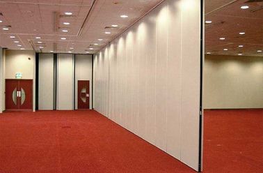 Decorative Surface Operable Folding Partition Walls ,  Sound Insulation Partition Panel