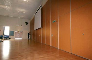 Decorative Surface Operable Folding Partition Walls ,  Sound Insulation Partition Panel