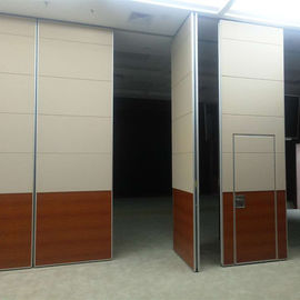 85mm Thickness Removable Wooden Partition Wall / Folding Room Partitions