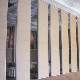 Durable Aluminum Folding Partition Walls , Sound Absorbing Room Dividers