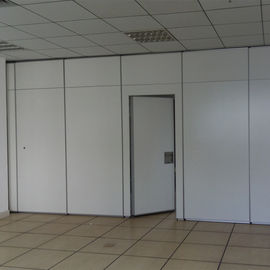 Conference Room Sliding Partition Walls , Restaurant Movable Wooden Soundproof Partition Wall