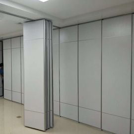 Sound Barrier Conference Hall Sliding Folding Walls System / Movable Partition Wall