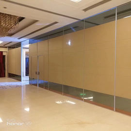 Semi Auto Multi Color Movable Sound Proof Walls / Restaurant Partition Wall