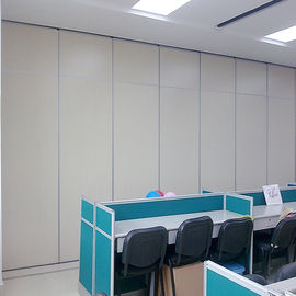 Sound Proof Room Partition Material Aluminum Frame Sliding Folding Movable Wall For Hotel