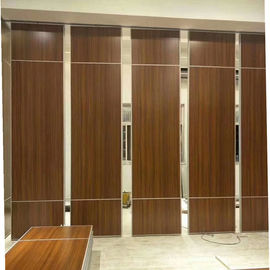 Hotel Moving Partition Door Soundproof Fireproof Movable Partition Wall For Dance Room