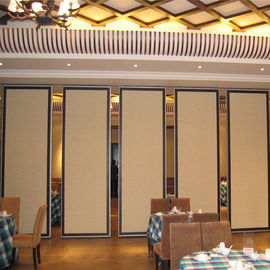 Foldable Room Door Movable Partition Walls For Dominica Hotel Banquet Hall