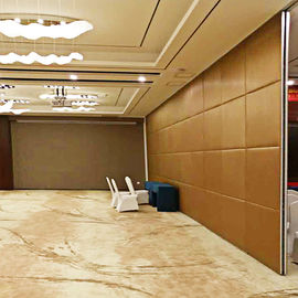 Fireproof Room Separating Sliding Folding Partition Wall For Church 3 Years Warranty
