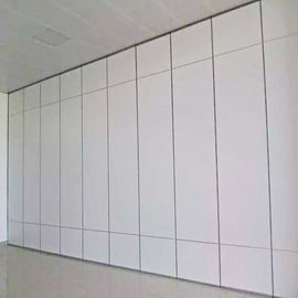 Fireproof Room Separating Sliding Folding Partition Wall For Church 3 Years Warranty