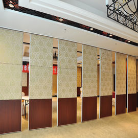 MDF Surface Movable Partition Walls / Sliding Folding Partitions Movable Walls