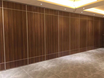 Hotel Restaurant Sliding Acoustic Partition Wall / Hanging Soundproof Room Dividers Partitions