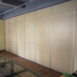 Sliding Movable Office Partition Wall With Wheels Maximum 6 Meters Height