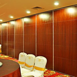 Five Star Hotel Movable Operable Partition Wall MDF Melamine Finish