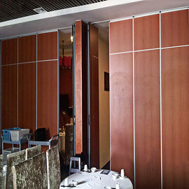 Five Star Hotel Movable Operable Partition Wall MDF Melamine Finish