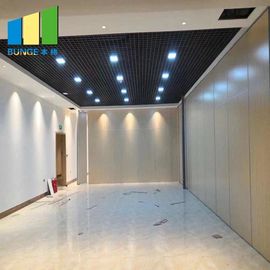 Plastic Wood Office Panel Movable Partition Walls / Aluminum Wall Partition