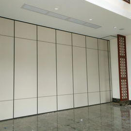 Folding Removable Sliding Wheels Soundproof Partition Wall Materials For Classroom