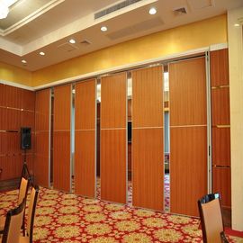 Decorative Movable Wooden Soundproof Partition Wall Panel Thickness 100mm