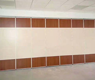 Hotel Restaurant Sliding Acoustic Partition Wall / Hanging Soundproof Room Dividers Partitions